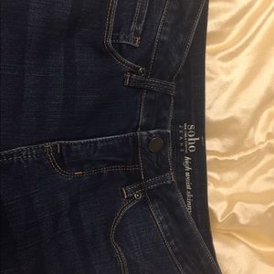 Dark Wash New York and Company Skinny Jeans